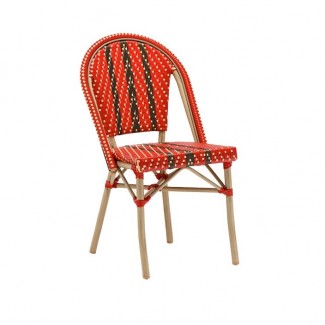Outdoor Rattan Hospitality Side Chair - Germaine